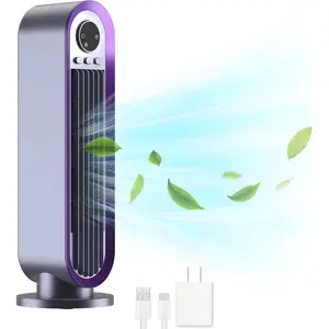 Desk Fans Small Quiet for Saving Space, 13 Inch Office Fan with 3-Speed Adjustment, 90° Oscillation Bladeless Table Fan, Small Desktop Fan for Bedroom, Office, Living Room (Grey) home room bedroom office