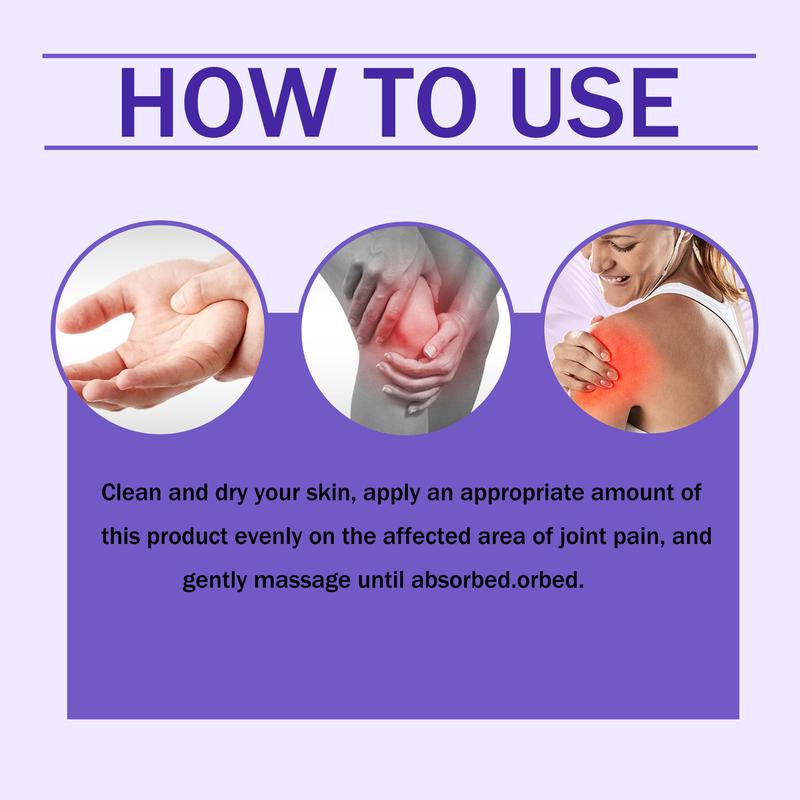 【Buy 1 Get 1 Free】 High-Performance Joint & Bone Gel | Supports Back, Neck, Feet, and Hands | Relieves Pain & Offers Moisturizing, Hydrating, and Restorative Care Treatment