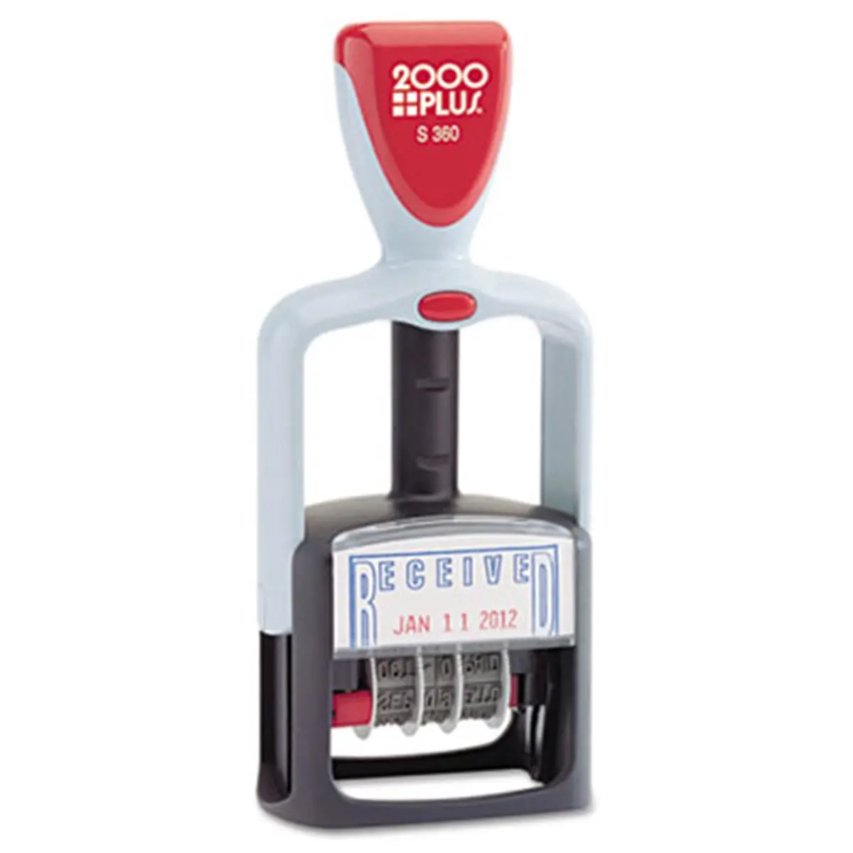 Consolidated Stamp  2000 PLUS Two-Color Word Dater- Received- Self-Inking