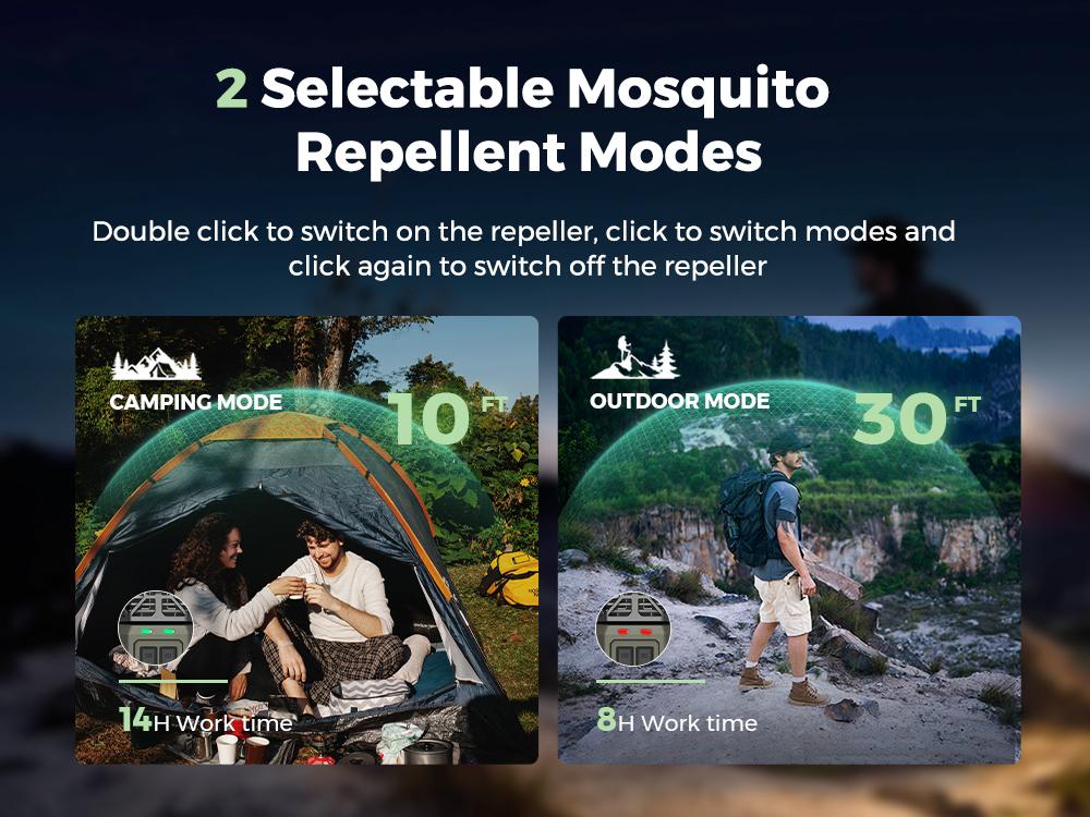 FLEXTAIL EVO REPELLER - 3-in-1 Outdoor Mosquito Repeller, 3000LM Ultra Bright Camping Lantern, 51.84Wh Power Bank, Portable & Versatile Design (Repellent Pads Not Included)