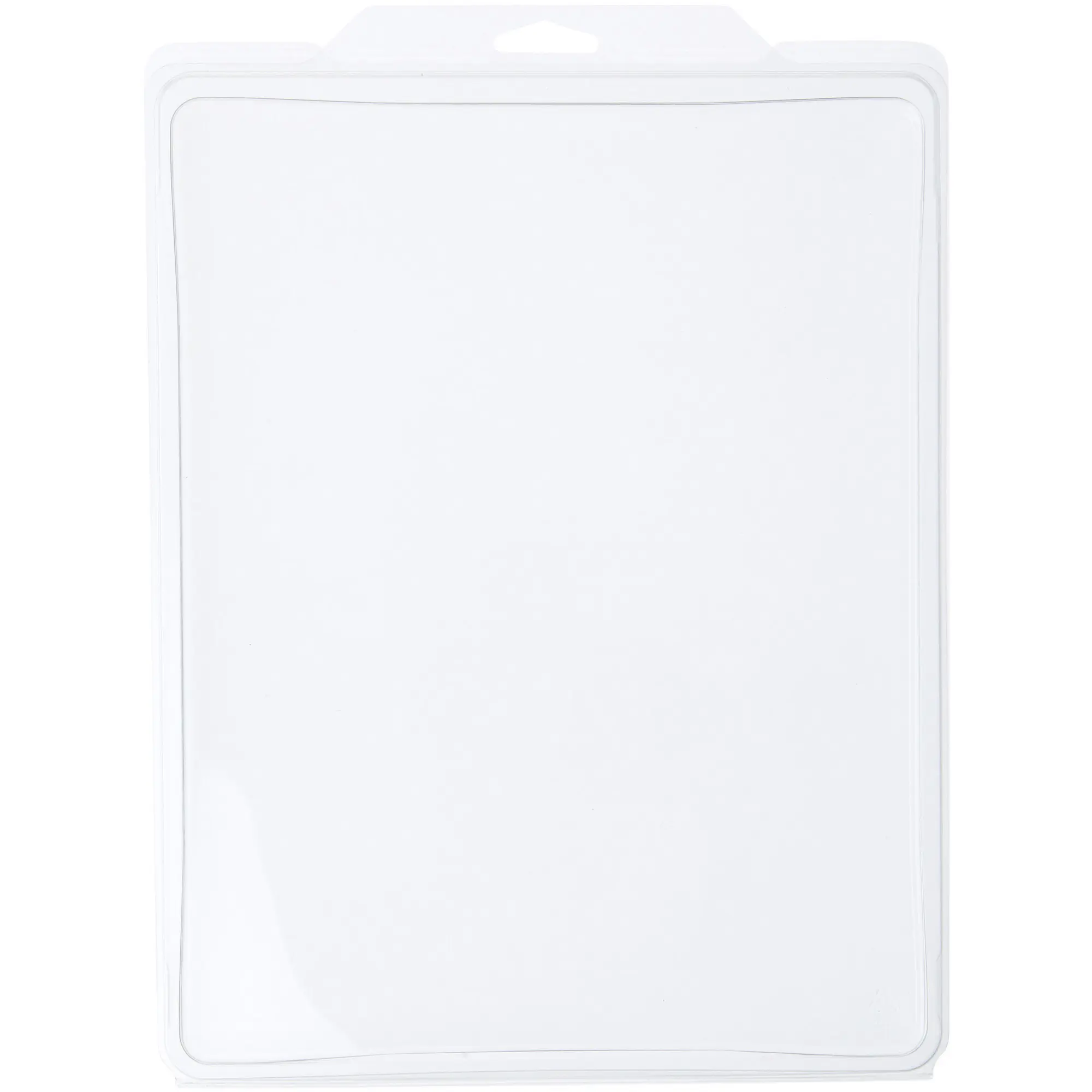 Collecting Warehouse Clear Plastic Clamshell Package / Storage Container, 11" H x 8.5" W x 0.4375" D