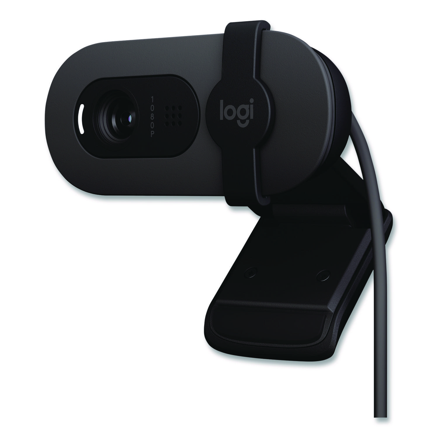 Logitech BRIO 100 Webcam 2 Megapixel 30 fps Graphite USB Type A 960-001580