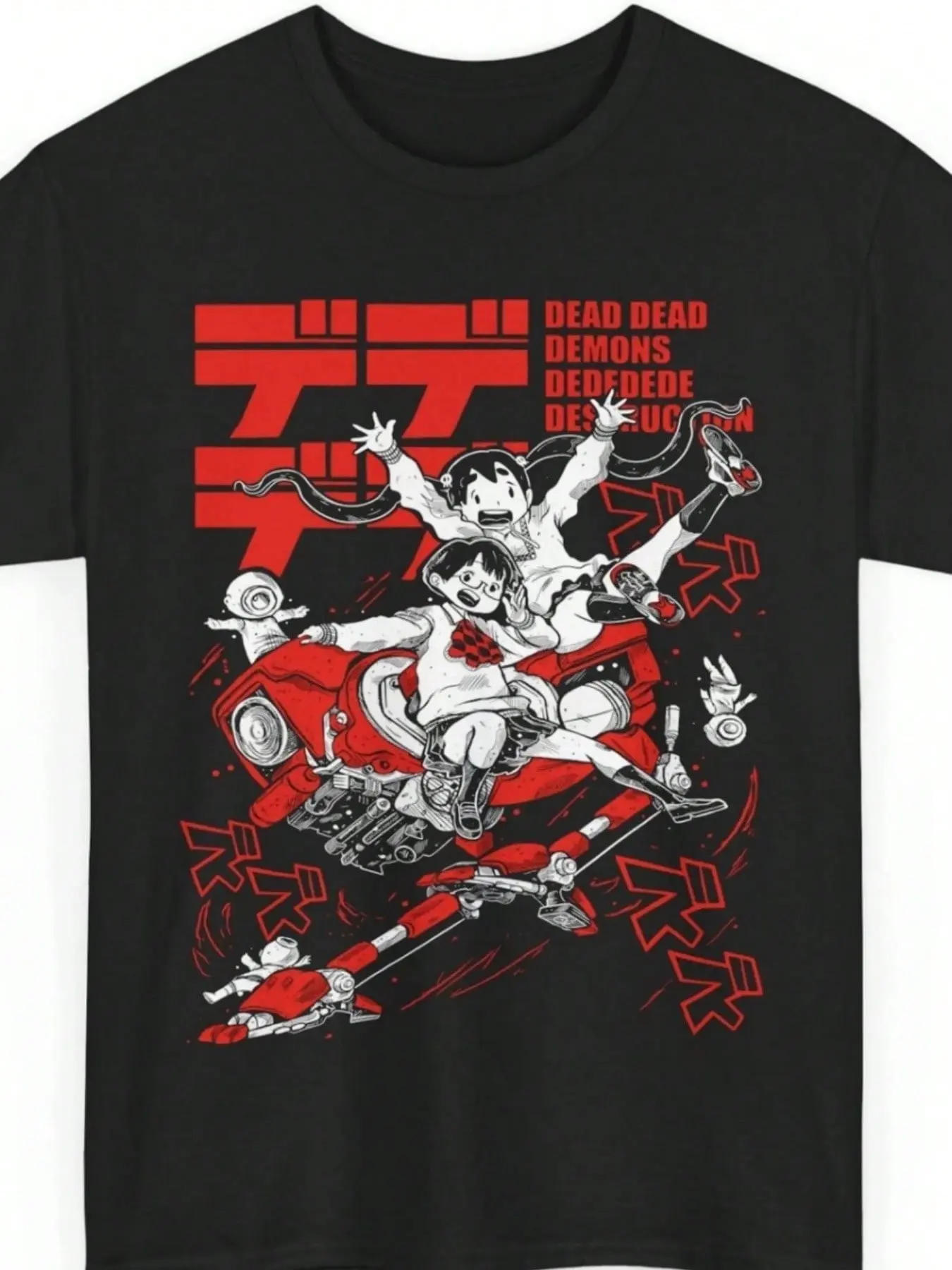 Women's Anime Manga Dead Demons Black T-Shirt