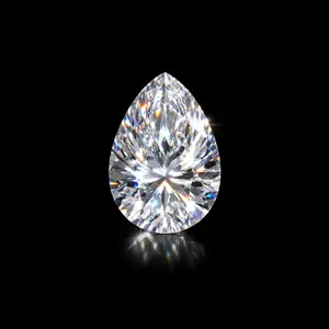 Limited-Time Flash Sale | 2-Carat, D-Color, VVS Clarity, Certified Pear-Cut Loose Moissanite