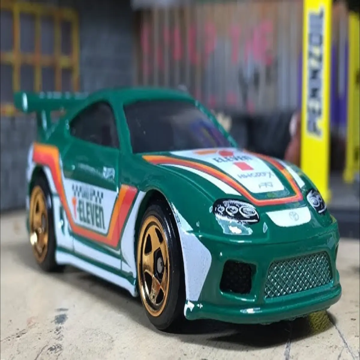 Hot Wheels Silver Series Toyota Supra 7-11 7 Eleven 7/11 - TikTok Shop