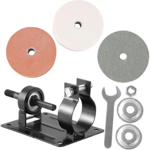 Drill Cutting Bracket,1set Drill Holder Stand Vise Clamp Construction for Secure Stable Drilling Angles Compatible Various Drill for Precision Work