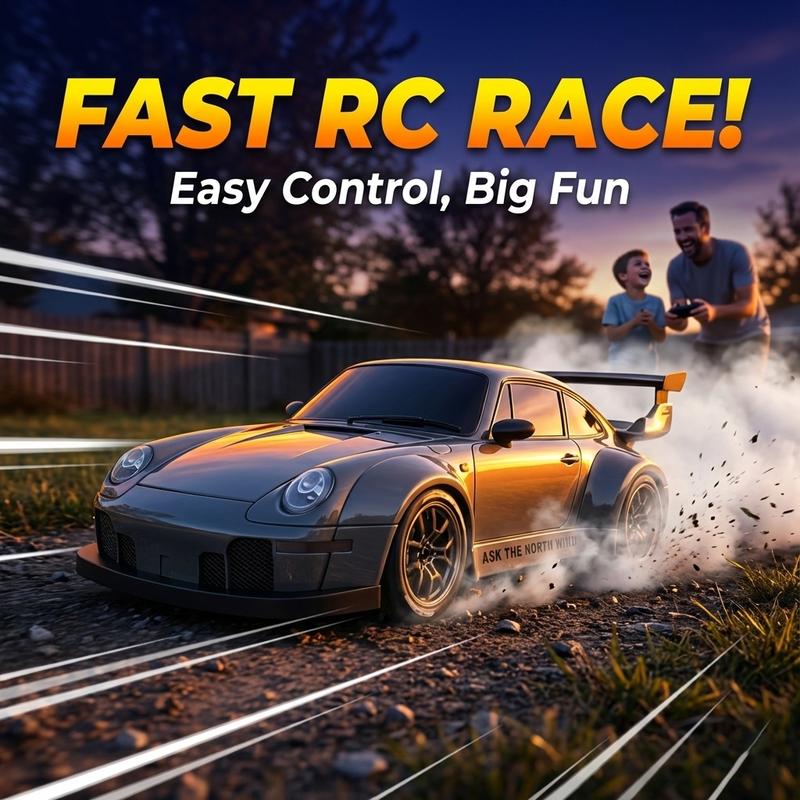 【XmasGifts RC cars】1:24 Scale 4WD Remote Control Car For 3-15,RC Drift Car with LED,Your Kids Will be glued to their new toys and CAN'T put the gift down!Their EVEN too busy to pester you to play with them#Christmas gifts for grandkids#Toys Gift Preferred