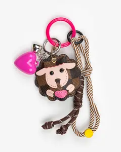 Big-Hearted Wooly Bag Charm
