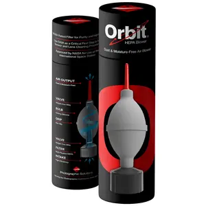 Photographic Solutions Orbit Blower with HEPA Filter for All Cameras, Sensors, Electronics and Sensitive Equipment - Dust Free Air Blower.