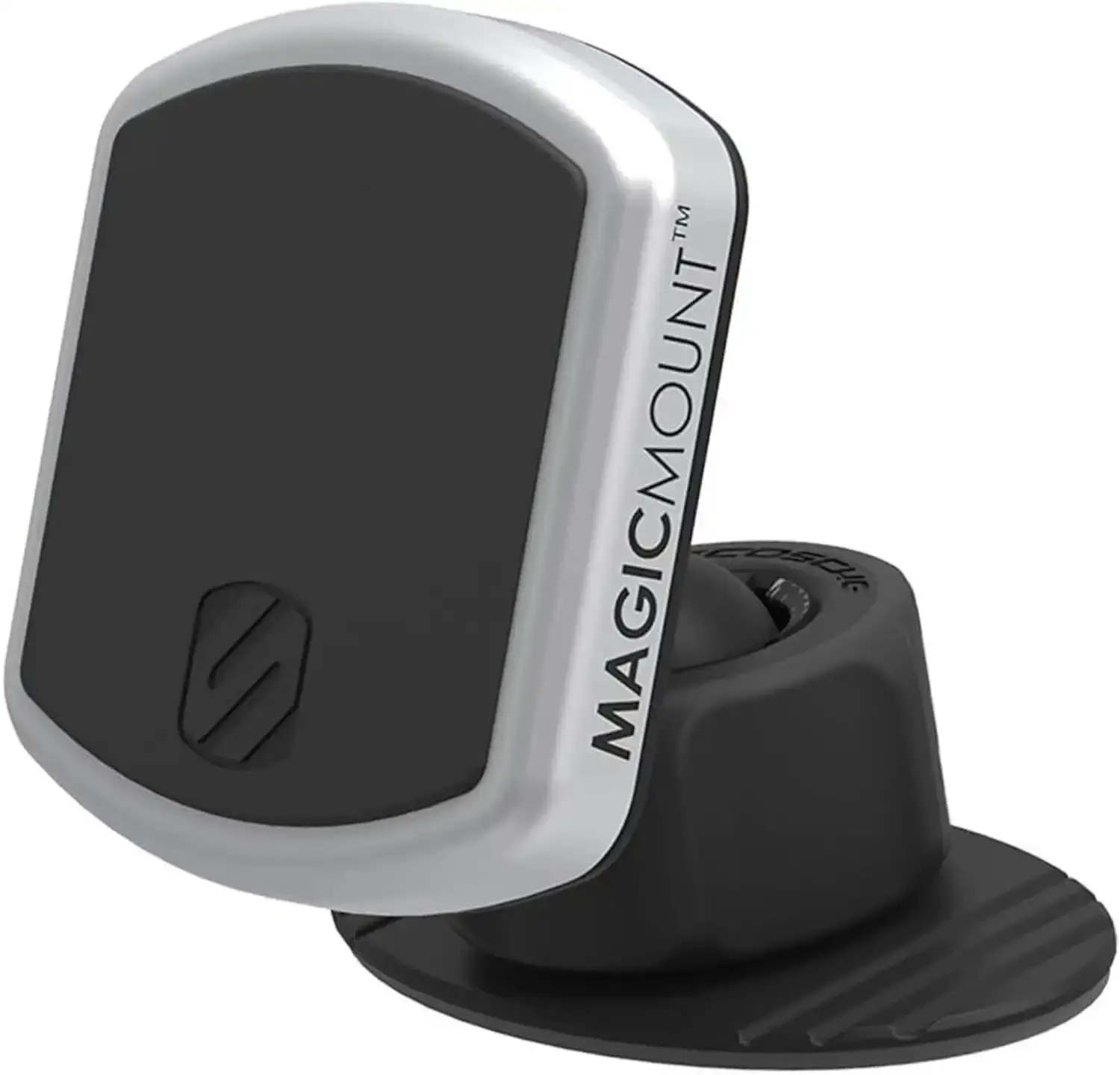 MPDB MagicMount Pro Cradle-Free Magnetic Car Phone Mount - Strong Magnets, 360 °   Adjustable Head, Flush Adhesive Dashboard Holder, Temperature-Resistant, Secure Grip, GPS Navigation for iPhone, Samsung, Android Non-MagSafe Devices