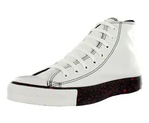 Converse Chuck Taylor All Star Midsoles Hi Unisex Shoes Size 5, Color: White/Black/Red