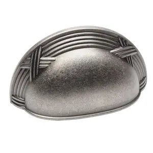 Cosmas 9461WN Weathered Nickel Cabinet Cup Pull