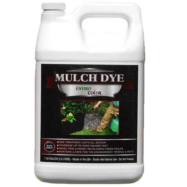 Black Forest Mulch Dye | 9,600 SQ FT - 1 Gallon