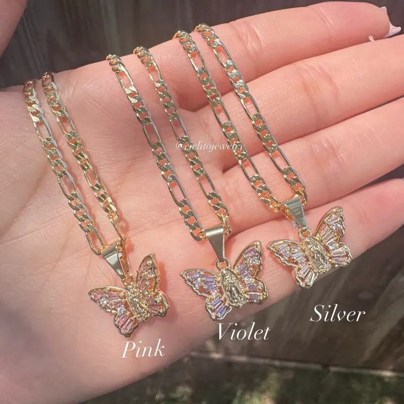 Mariposa Gold Plated Necklace