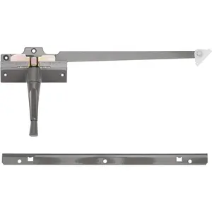 Straight Arm Operator for Anderson Window Crank Replacement for Left Window with 8-3/8" Arm Length, Works with Perma-Shield Casement Windows, in Stone Color (1974-1995)