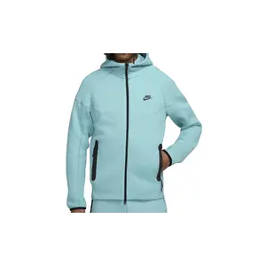 Sportswear Tech Fleece Windrunne Full-zip Hoodie "Denim Turquoise/Black" FB7921 464