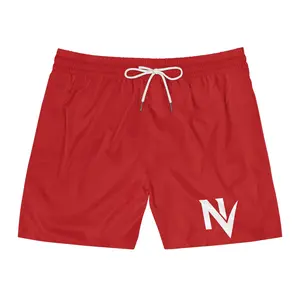 NV White line Swim Shorts