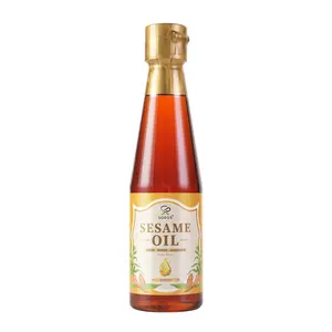 Soeos Sesame Oil, Toasted Sesame Seed Oil, 8.45 Fl Oz (250 ml), Nutty Flavor, Perfect for Asian Food, Noodles, Soup, Baking, and Stir-Fry