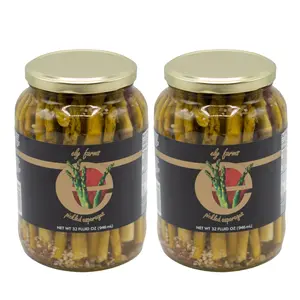 Pickled Asparagus | Pack of 2 | 32 oz | Ely Farms