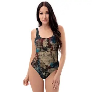 DOCHI America Summer '26 - America Through The Streets One-Piece Swimsuit