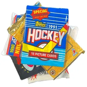 Five Packs of 1990’s NHL Hockey Trading Cards