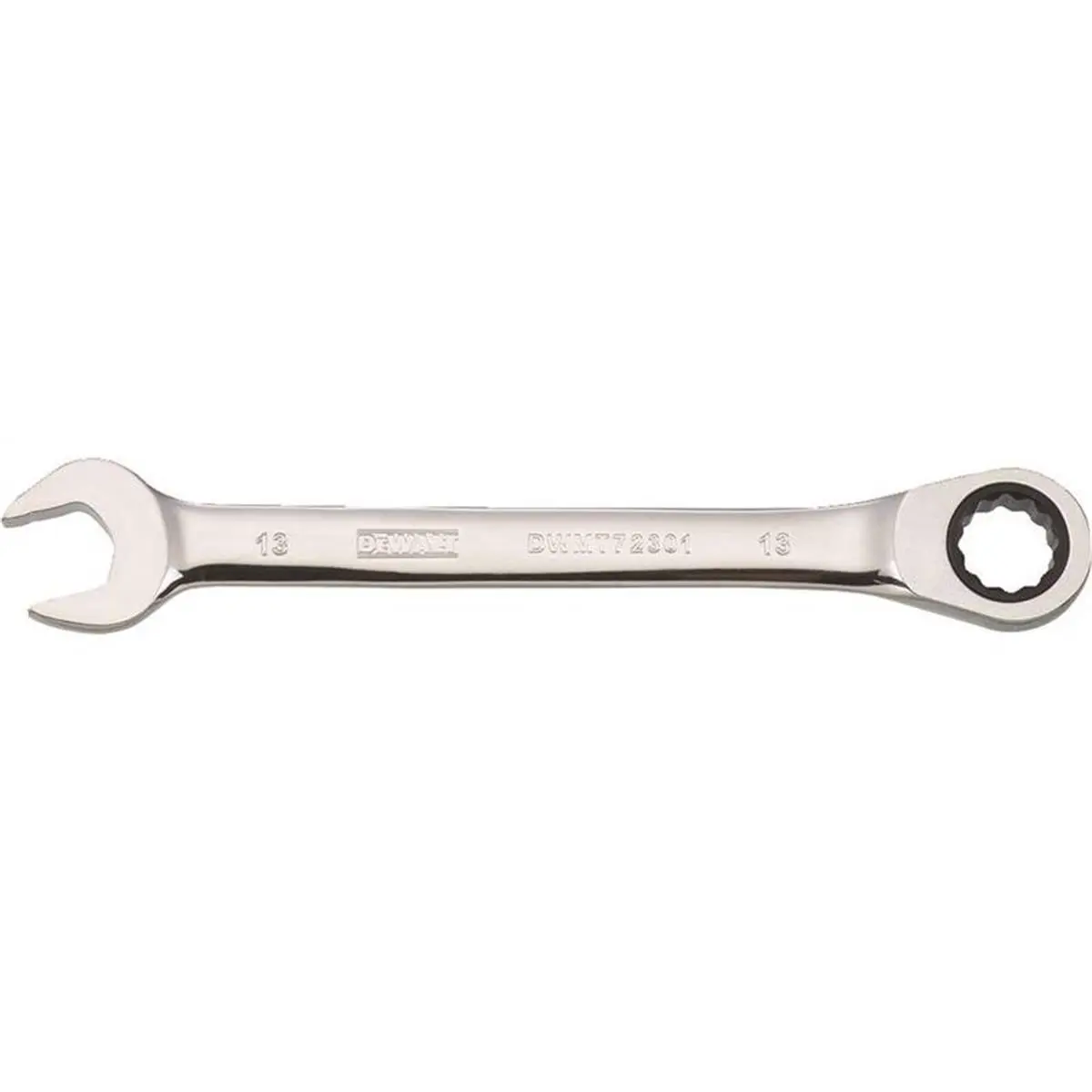 212 MAIN 13mm Ratcheting Combination Wrench, Forged Long Panel Single Wrench with Anti-Slip Grip for High Torque Work, Ratchet Combination Wrenches, Millimeters