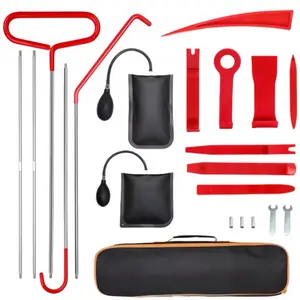Car Door Repair Hand Tools Wedge Pump Locksmith Thickened Kit Air Cushion Emergency Open Unlock Long Reach Grabber Tool Set