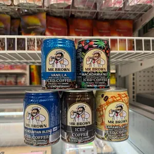 Mr. Brown Assorted Coffee's - Vanilla, Macadamia Nut, Caramel Latte, Iced Coffee, Ready to Drink, 12 fl oz, Beverage
