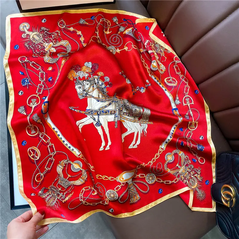 Random Print Scarf, Fashionable Soft Comfortable Shawl for Daily Wear, Casual Versatile Scarf for Women & Girls Random Print Scarf, Fashionable Soft Comfortable Shawl for Daily Wear, Casual Versatile Scarf for Women & Girls