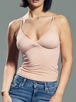 Spice and White Gingham