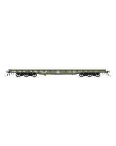 Rapido (199001A) | Magor 54' Department of Defense Flatcar | US Army #38302 | HO Scale