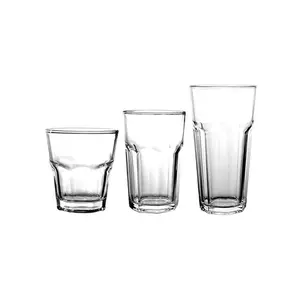 212 MAIN 18-Pieces Glassware Set with 3 Sizes, Ideal for Dinner Parties