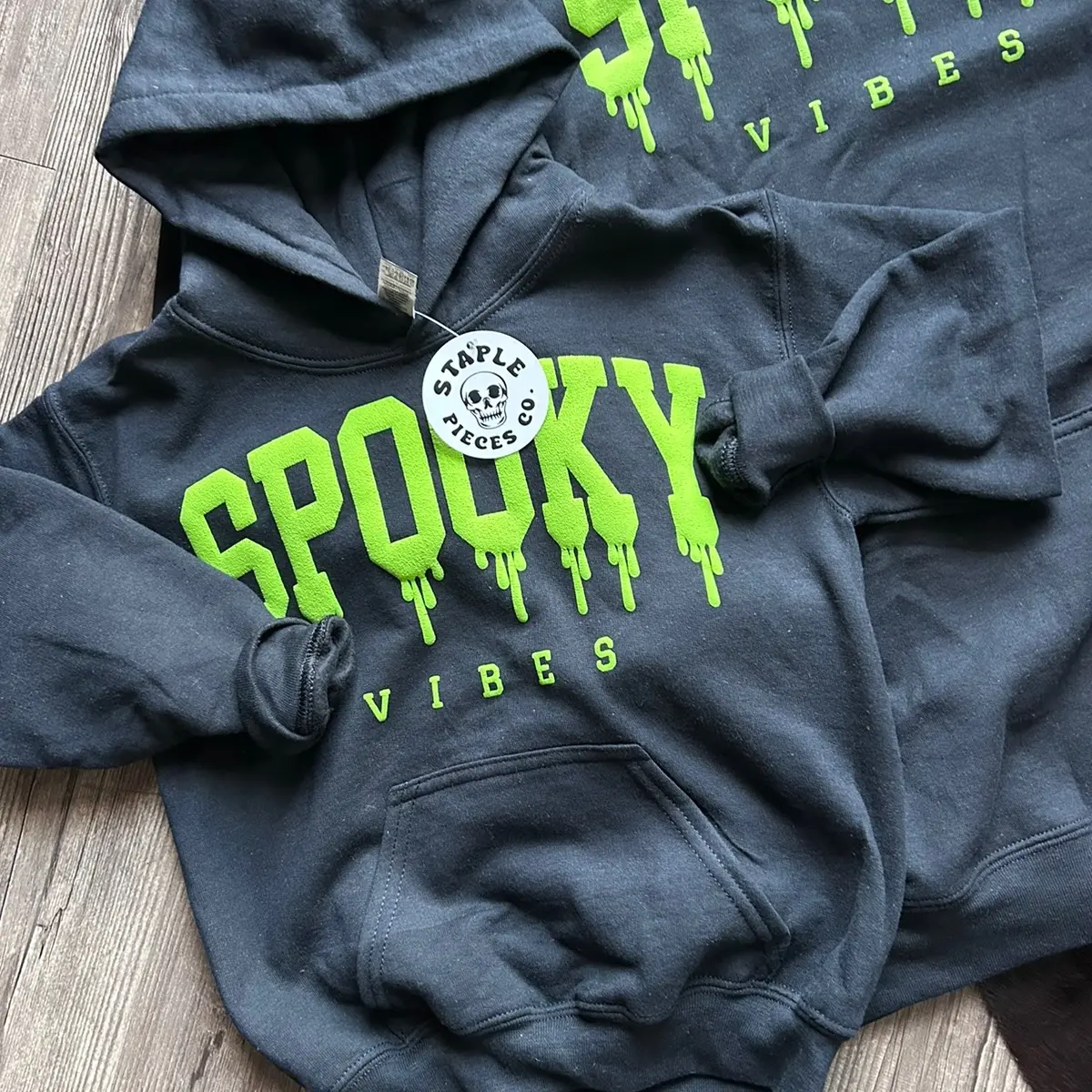 Spooky Vibes Youth Hoodie Unisex