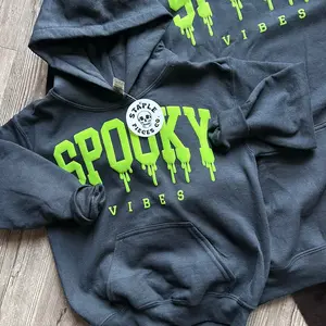 Spooky Vibes Youth Hoodie Unisex