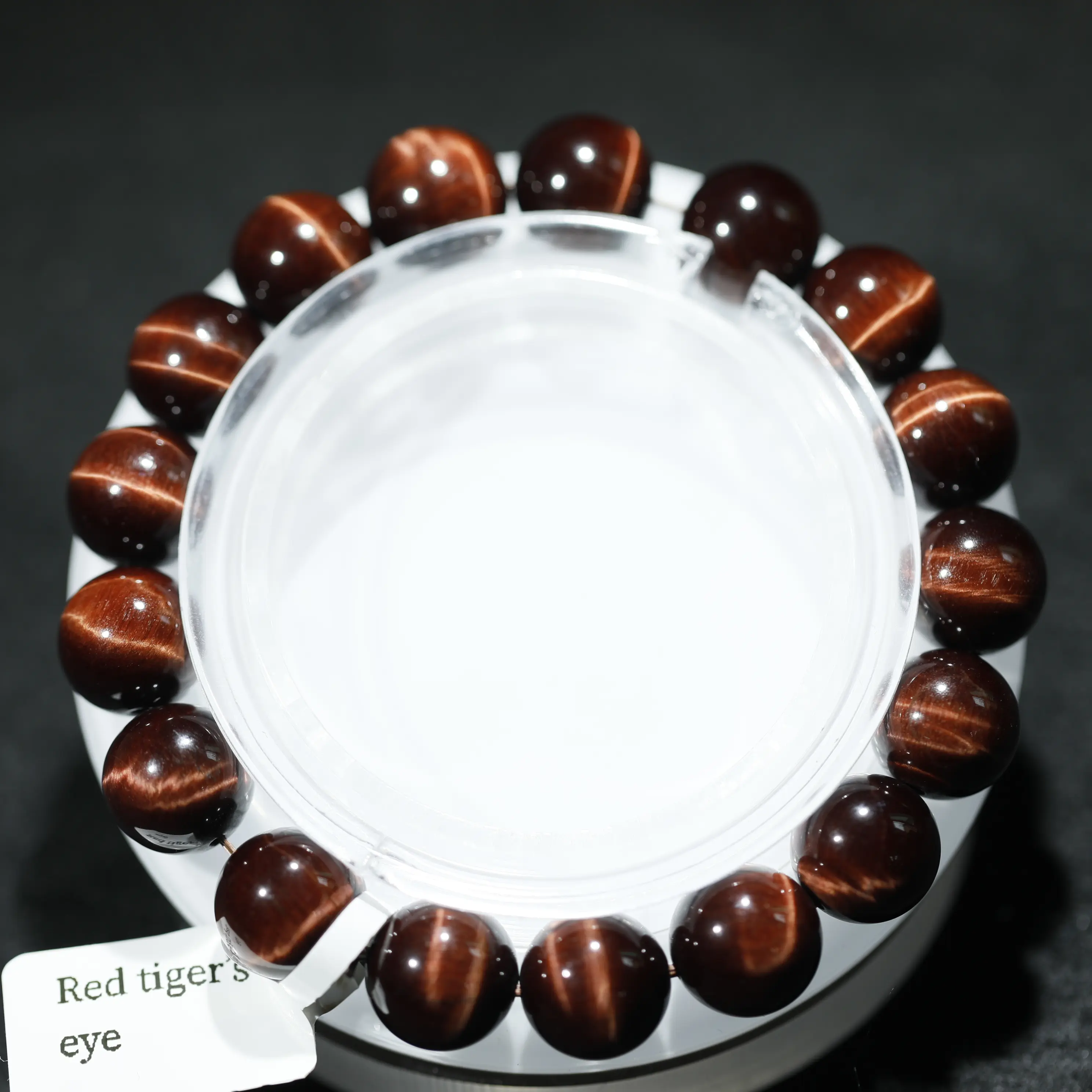【Red tiger's eye】Red Tiger's Eye Obsidian Stone Bracelet Men and Women Jewelry Reiki Healing Viking Boho Bracelet Vintage
