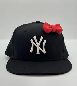 RED BOW PIN – Cap Accessories