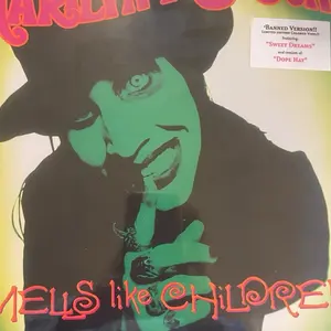 MARILYN MANSON SMELLS LIKE CHILDREN COLORED VINYL LP SEALED