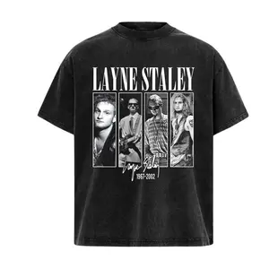 Layne Staley Alice In Chains Vintage Tour Shirt Grunge Rock Band graphic tee Unisex S-5XL Menswear Oversized Tshirt Sweatshirt, Hoodie, Comfort Colors