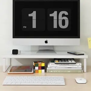 Monitor Stand Riser 50cm Fixed Height, Computer Monitor Lift Base, Desktop Storage Organizer Rack with Heavy Duty Load Bearing tiktokshopspringglowup
