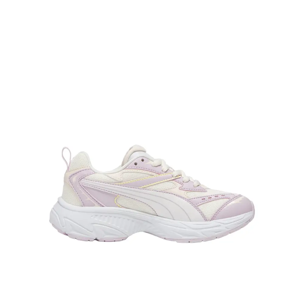 PUMA Womens Morphic Metamorphasis Lace Up  Sneakers Shoes Casual - Off White, Pink