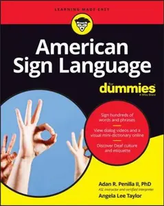 USED-American Sign Language for Dummies with Online Videos by Penilla, Adan R. (Paperback)