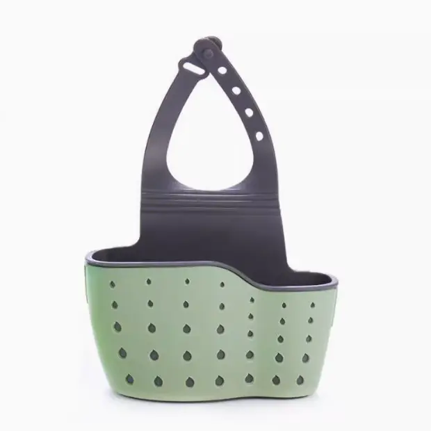 Kitchen Sink Hanging Drain Basket, Adjustable Faucet Sponge Holder, Practical Kitchen Gadgets, Kitchen Accessories, Home Organizer Tools  Hangable