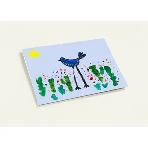Blue Bird - Garden Stroll