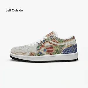 Wonderparadies Low-Top AJ1 Leather Sneakers