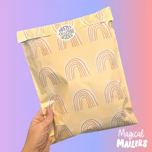 6x9" Over The Rainbow (ORANGE) Poly Mailer