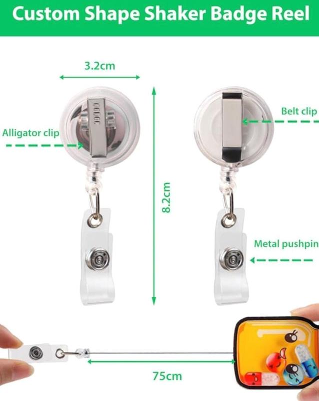Uncrustable, badge reel, RN, CNA, MD, Teacher