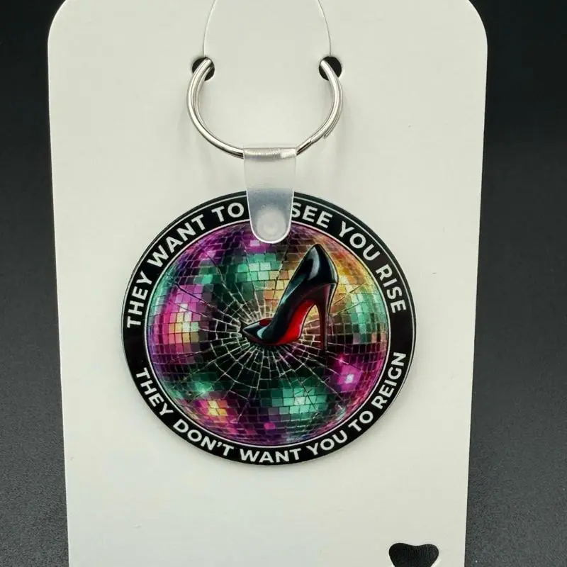 Custom Aluminum Fashion Keychains with Split Ring - Organizes Keys, Practical Stylish Accessory for Anniversary, Birthday Gifting