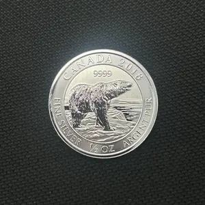 1/2 oz Silver Canada Polar Bear