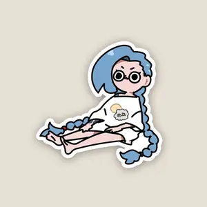 Cool Jinx Sticker - League of Legends Vinyl Gaming Sticker