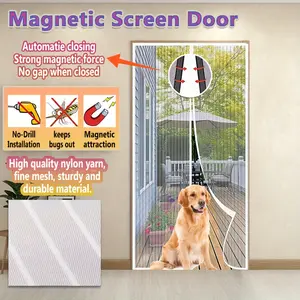Lace Door Curtain, Home Decoration Curtain, Modern Minimalist Design, No Drilling Required, Ideal for Living Room & Bedroom Partition, Width 80-120cm, Easy Install Curtain